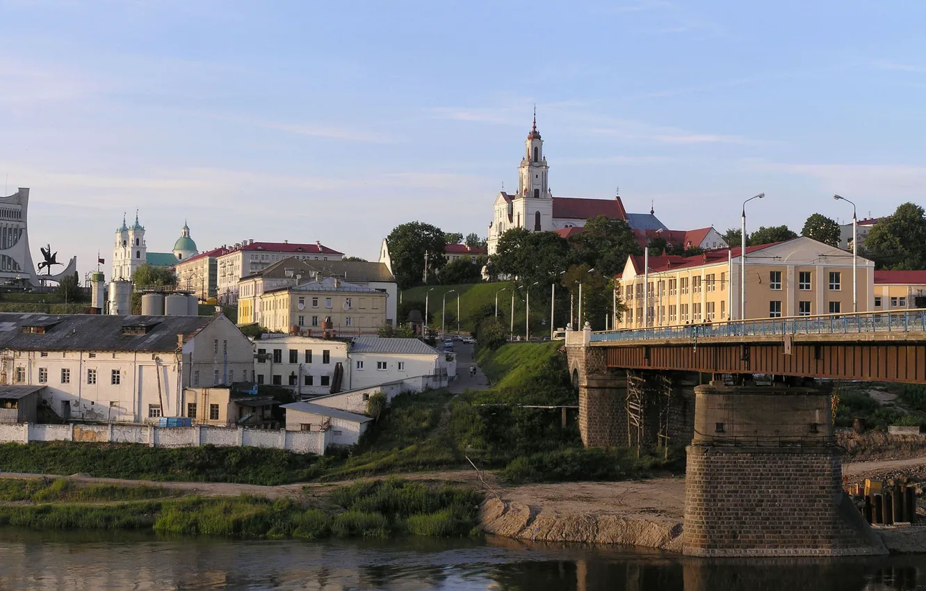 Photo wallpaper Belarus, Grodno, Neman