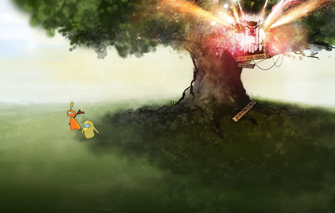 Photo wallpaper summer, trees, the game, summer, Steam, sale, steam, Sale