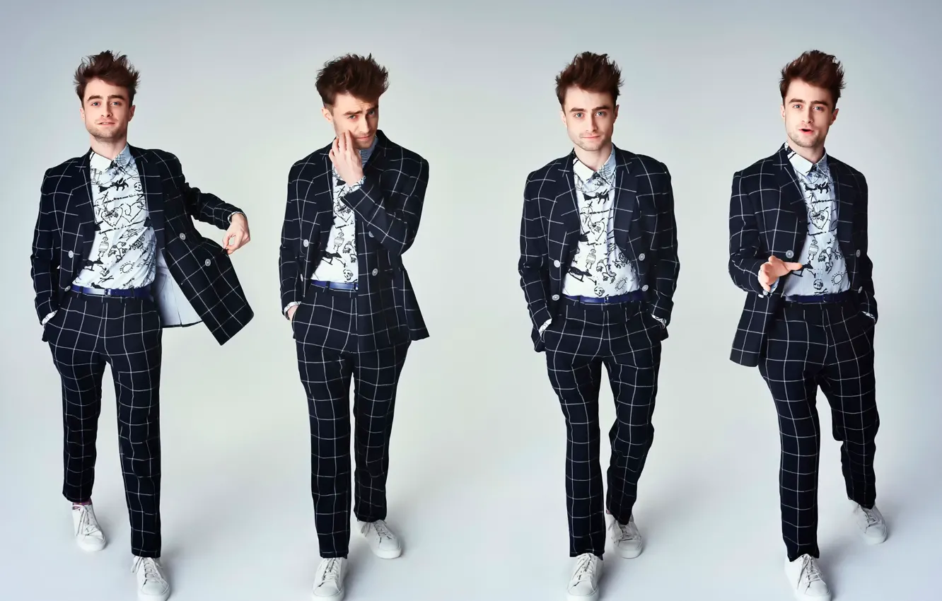 Photo wallpaper photoshoot, Daniel Radcliffe, As If