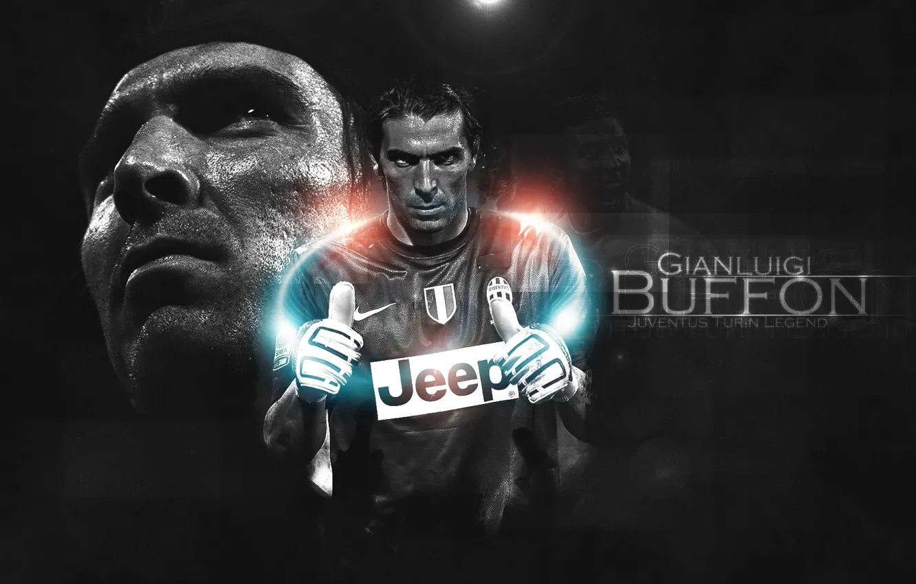 Photo wallpaper goalkeeper, jeep, Juventus, Italian, bufonidae, Gianluigi-Buffon