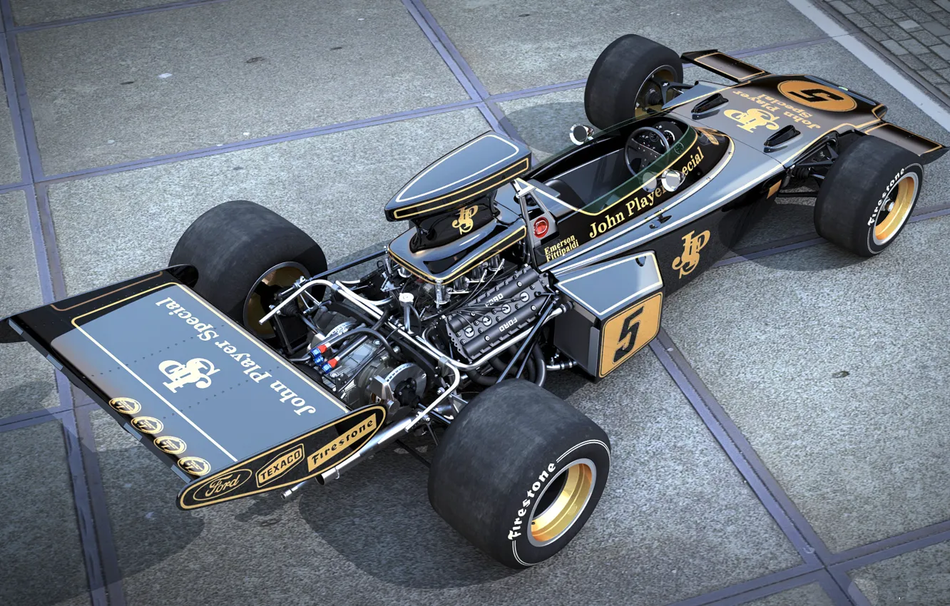 Photo wallpaper art, formula, dangeruss, Lotus 72