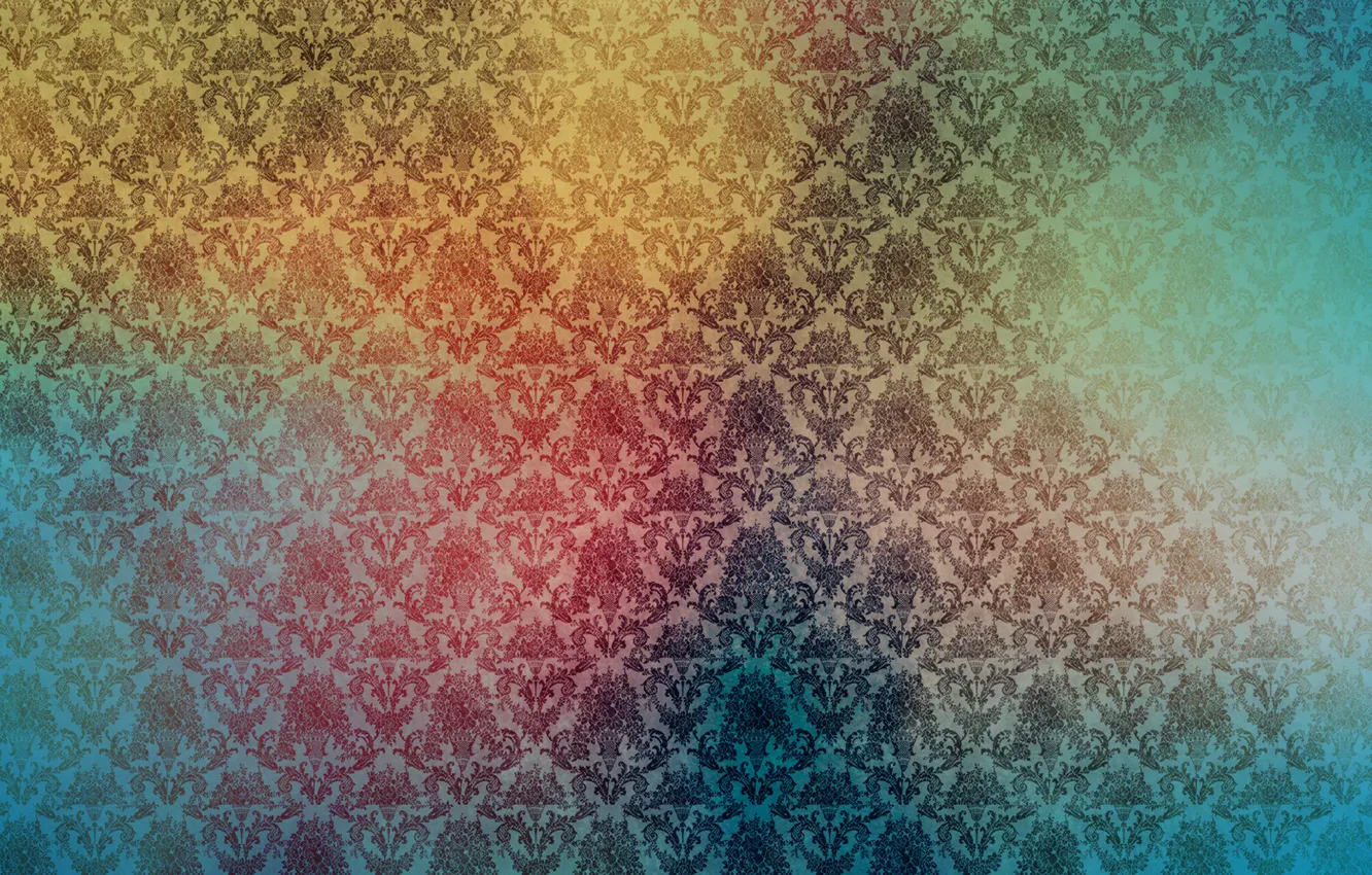 Photo wallpaper Wallpaper, pattern, color, Damascus
