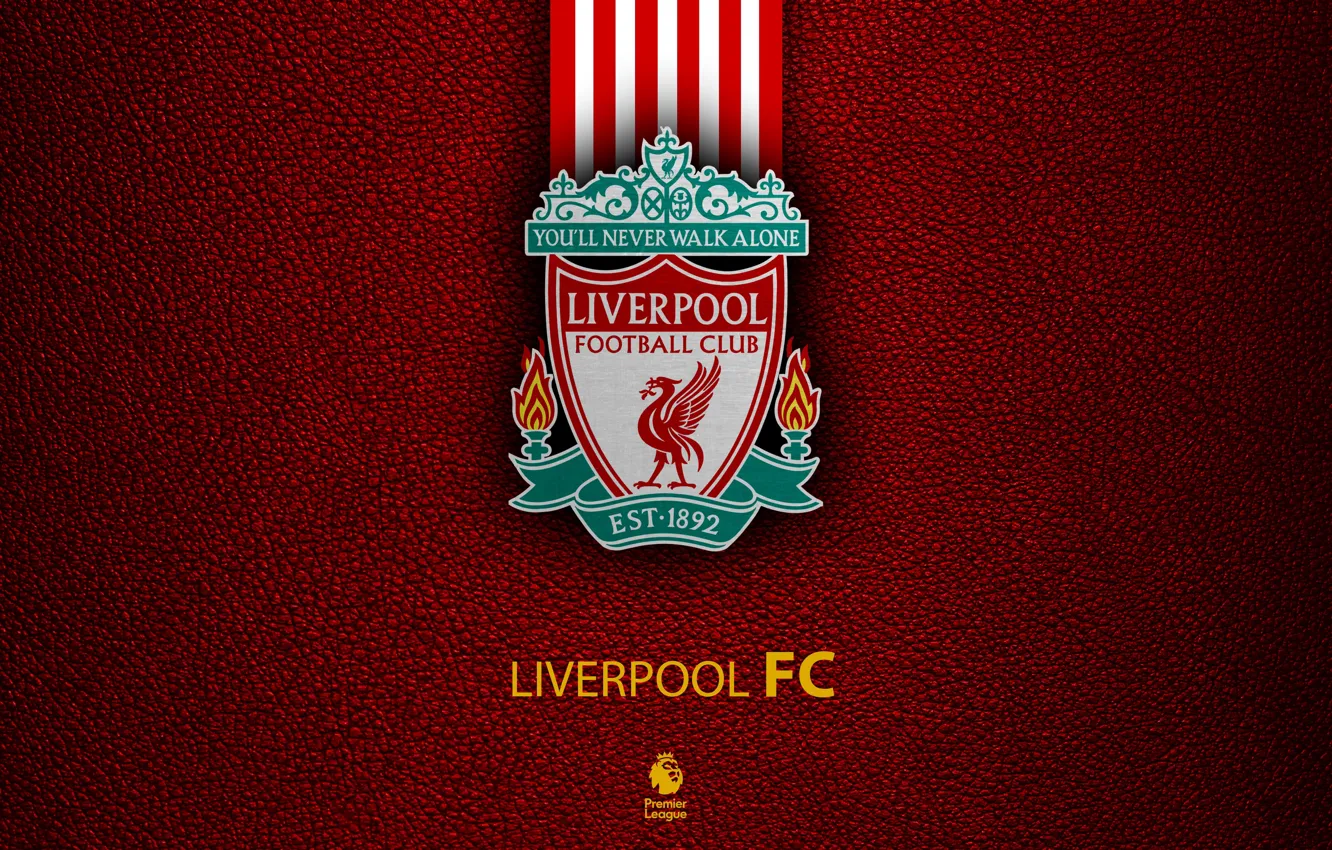 Photo wallpaper wallpaper, logo, football, Liverpool, Sport, English Premier League