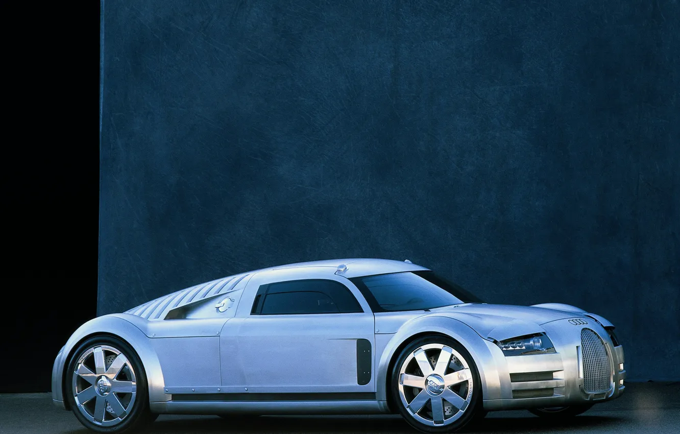 Photo wallpaper Concept, Silver, Audi AT, Design Study