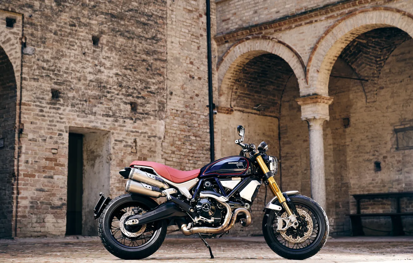 Photo wallpaper Ducati, 2020, Sport PRO, Club Italia, Scrambler 1100, Ducati Scrambler 1100 Sport PRO Club Italia