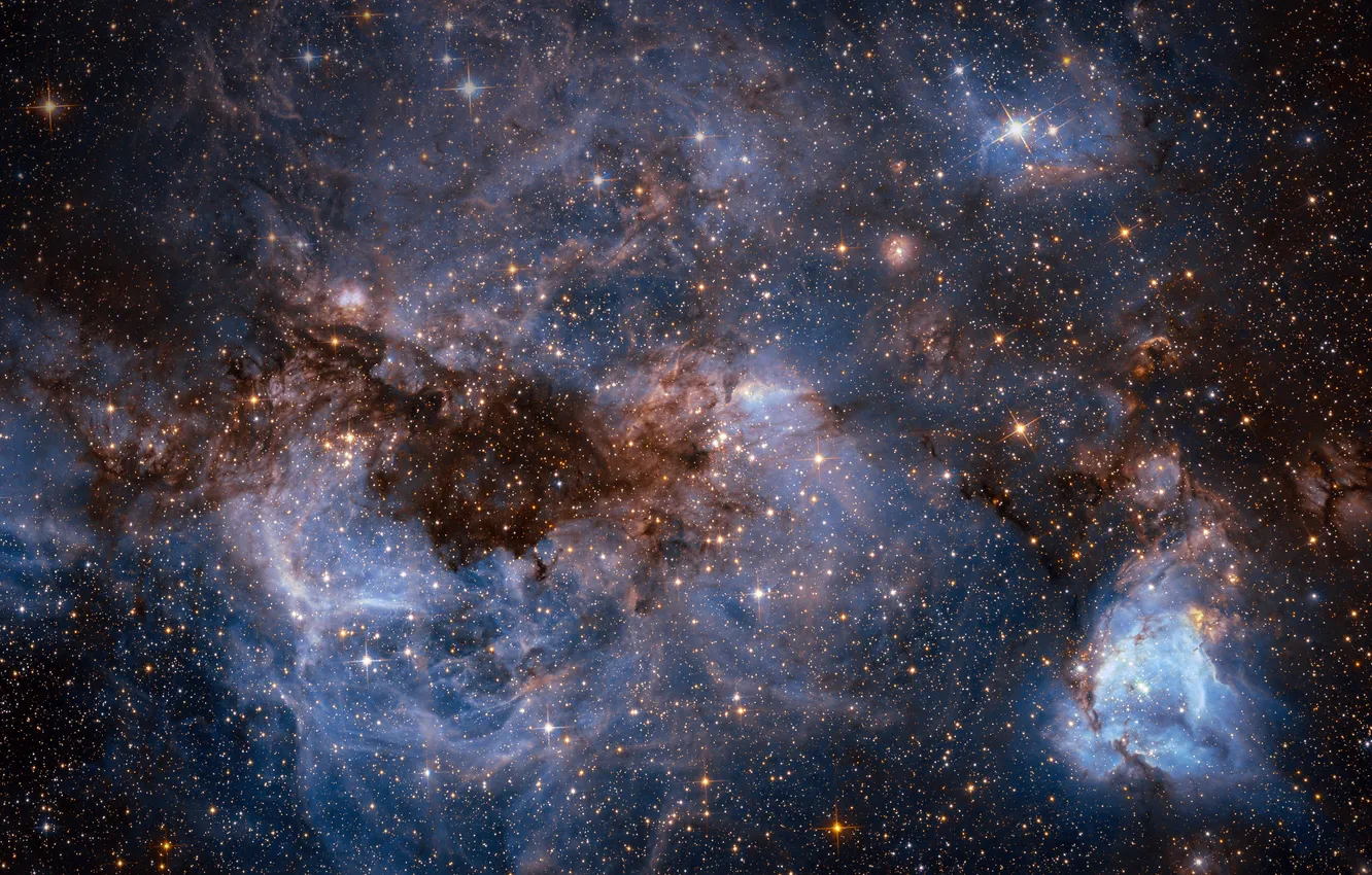 Photo wallpaper space, stars, the universe, galaxy, the Hubble telescope, Magellanic Cloud, The Magellanic Cloud, Hubble Telescope