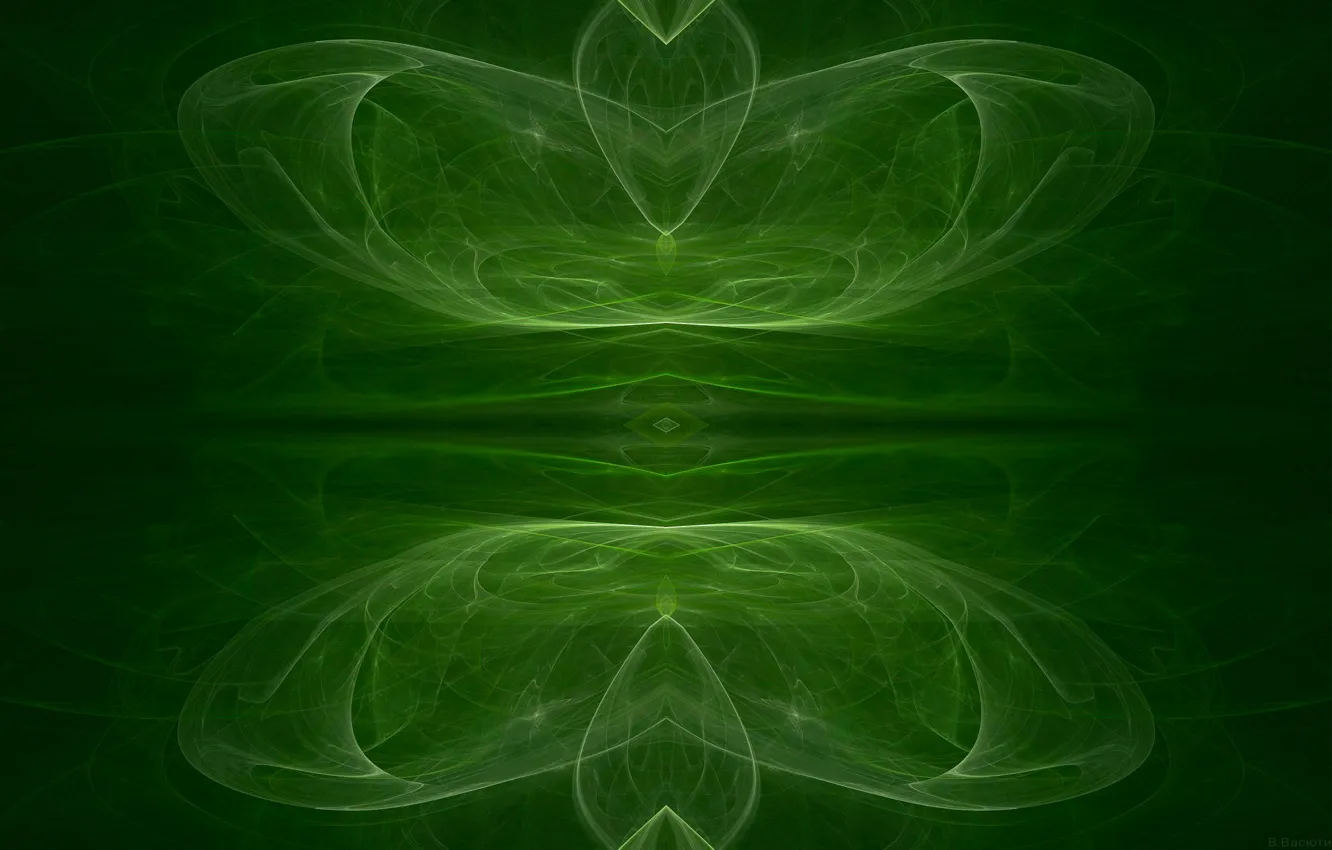 Photo wallpaper line, fantasy, backlight