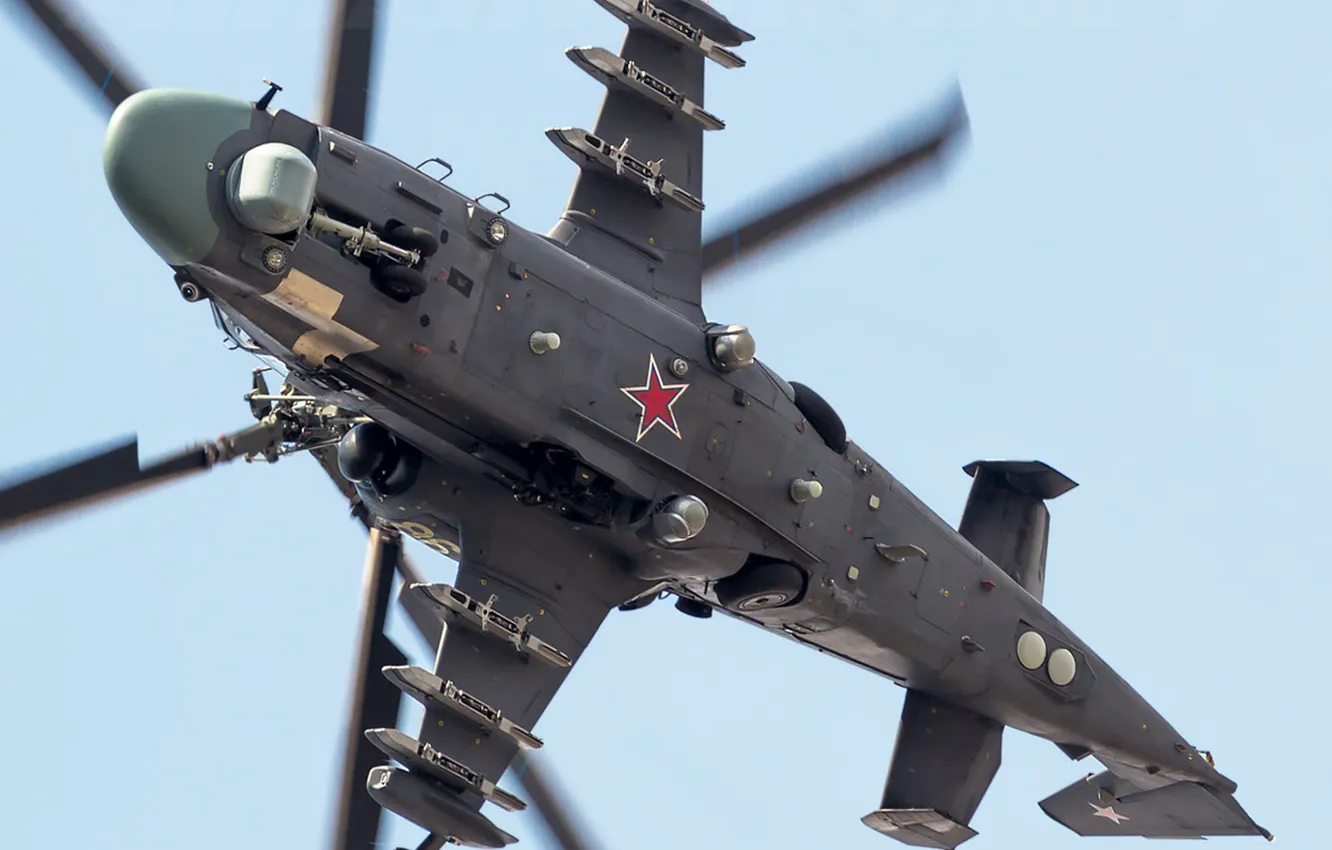 Photo wallpaper Russia, alligator, Kamov, ka52