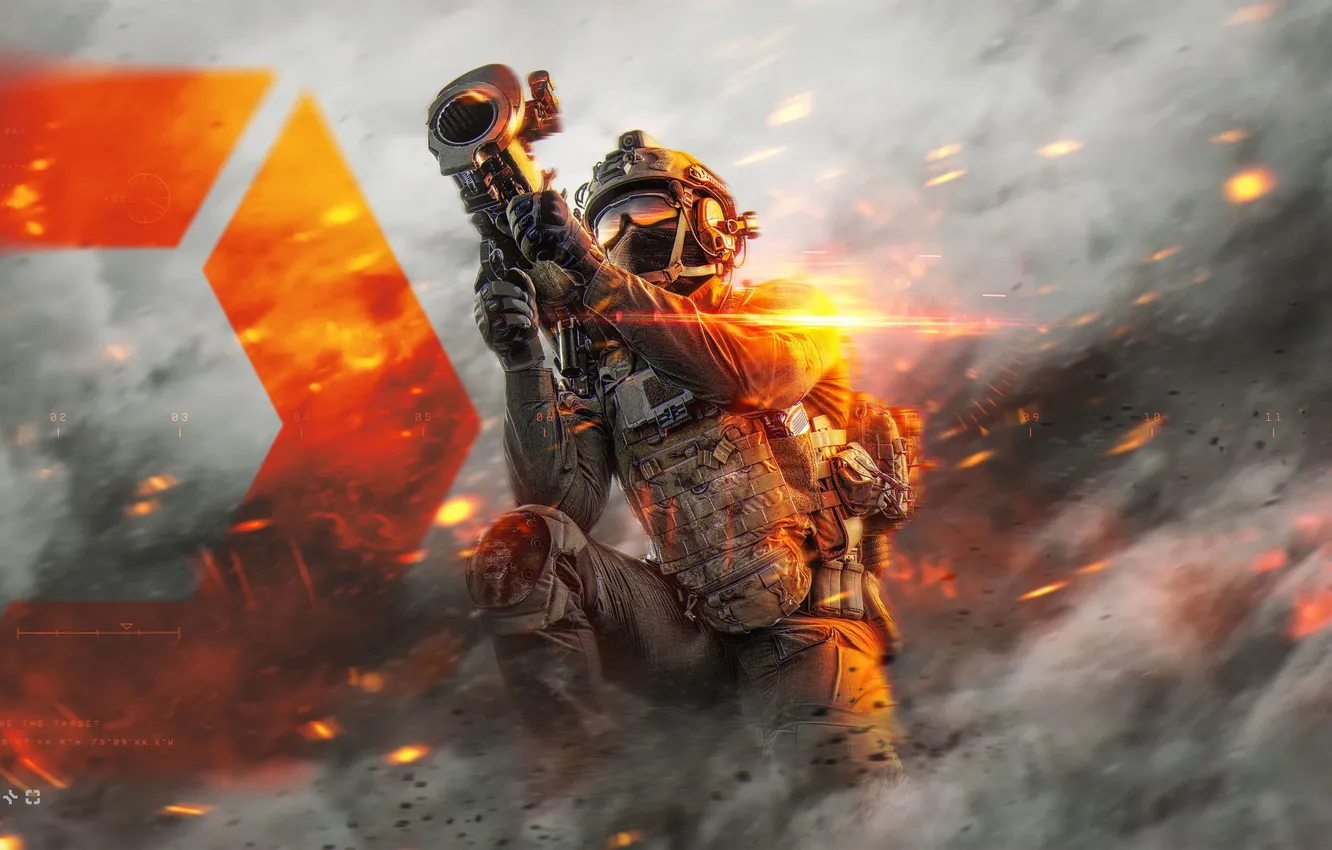 Photo wallpaper battlefield, poster, EA Games, Video Game, Battlefield 6