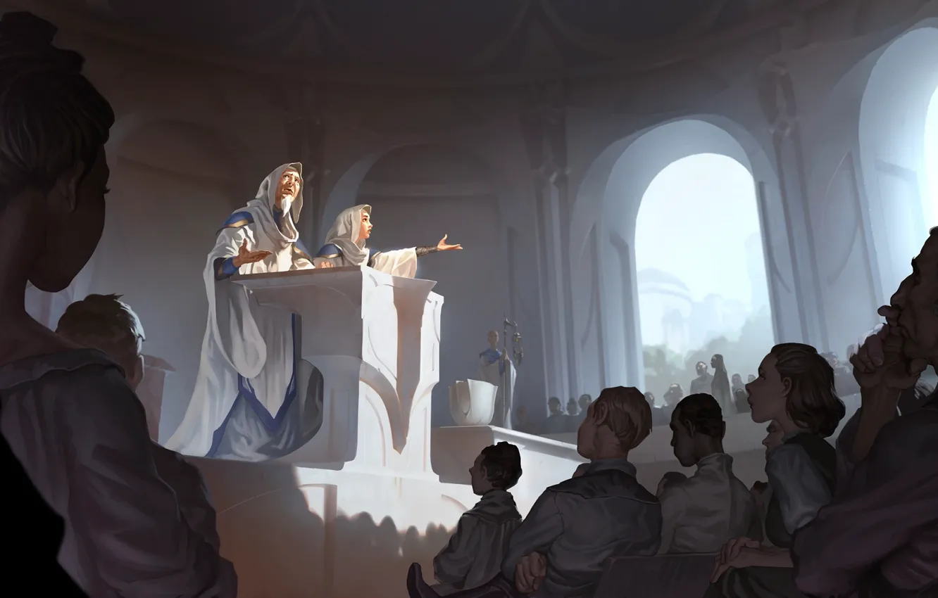 Photo wallpaper people, he, Legends of Runeterra