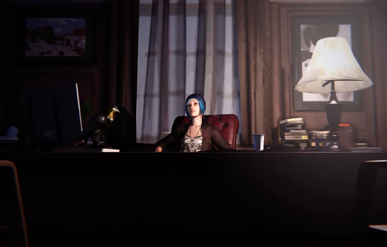 Photo wallpaper table, punk, Chloe, Life Is Strange