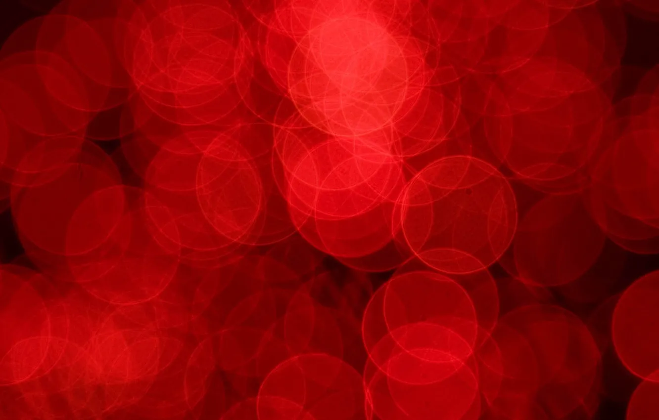 Photo wallpaper lights, glare, red, the Wallpapers, bokeh