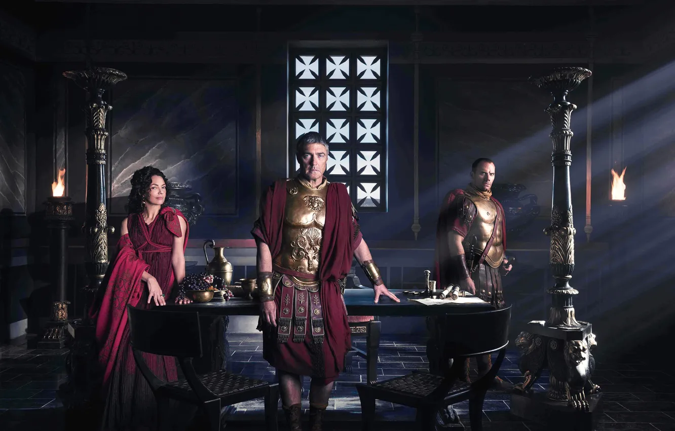 Photo wallpaper The crucifixion was only the beginning, Our era, A Sequel To The Bible, Vincent Regan, …