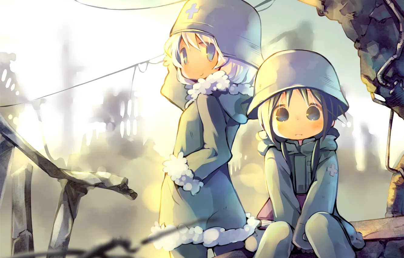 Photo wallpaper girls, Made in Abyss, Created in the abyss