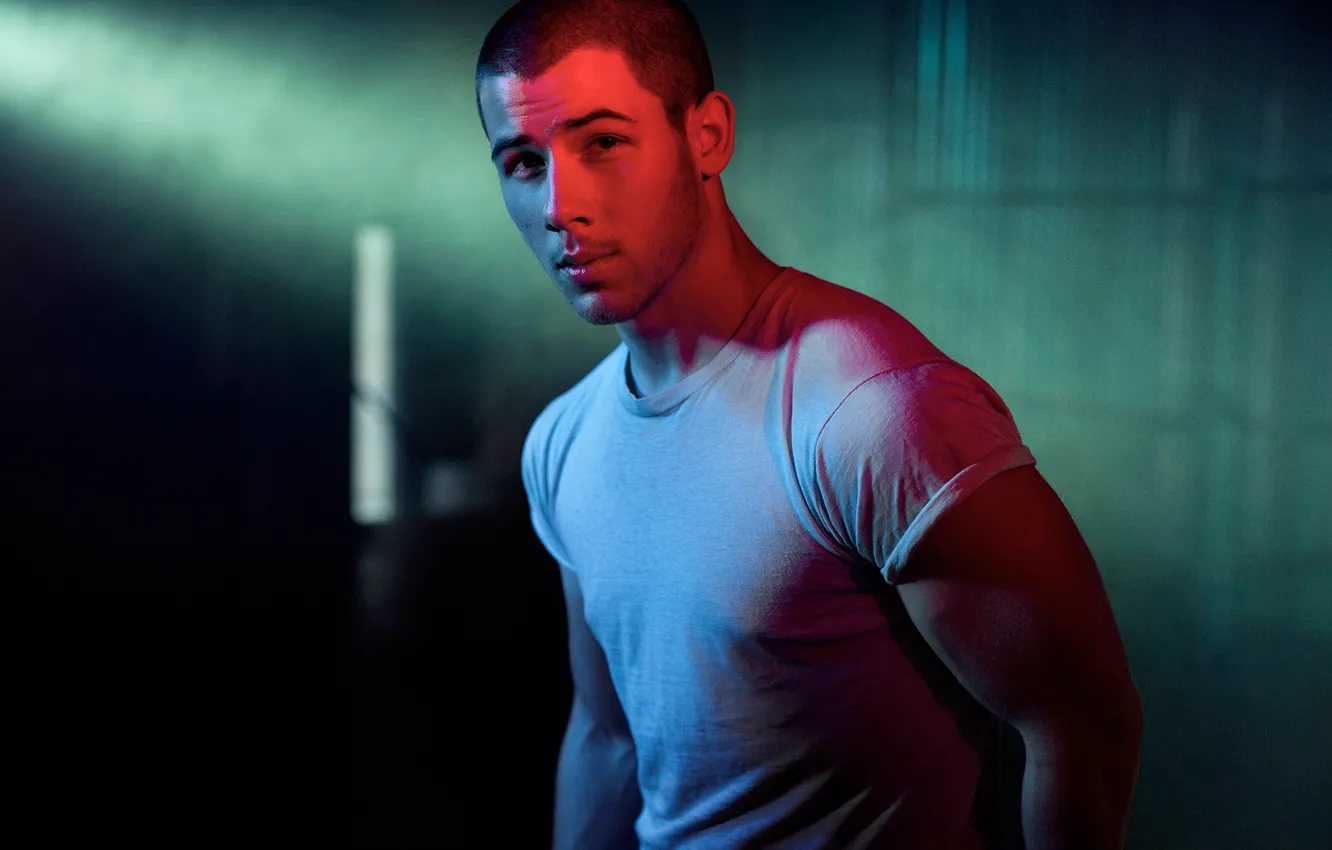 Photo wallpaper photographer, actor, photoshoot, American, singer, promo, Nick Jonas, for a single