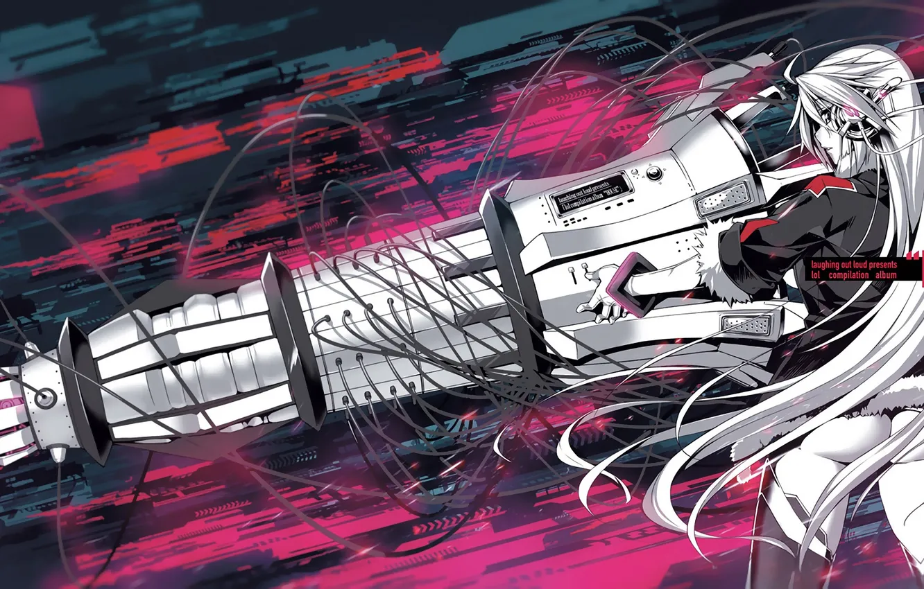 Photo wallpaper girl, anime, art, upscale, Piromizu