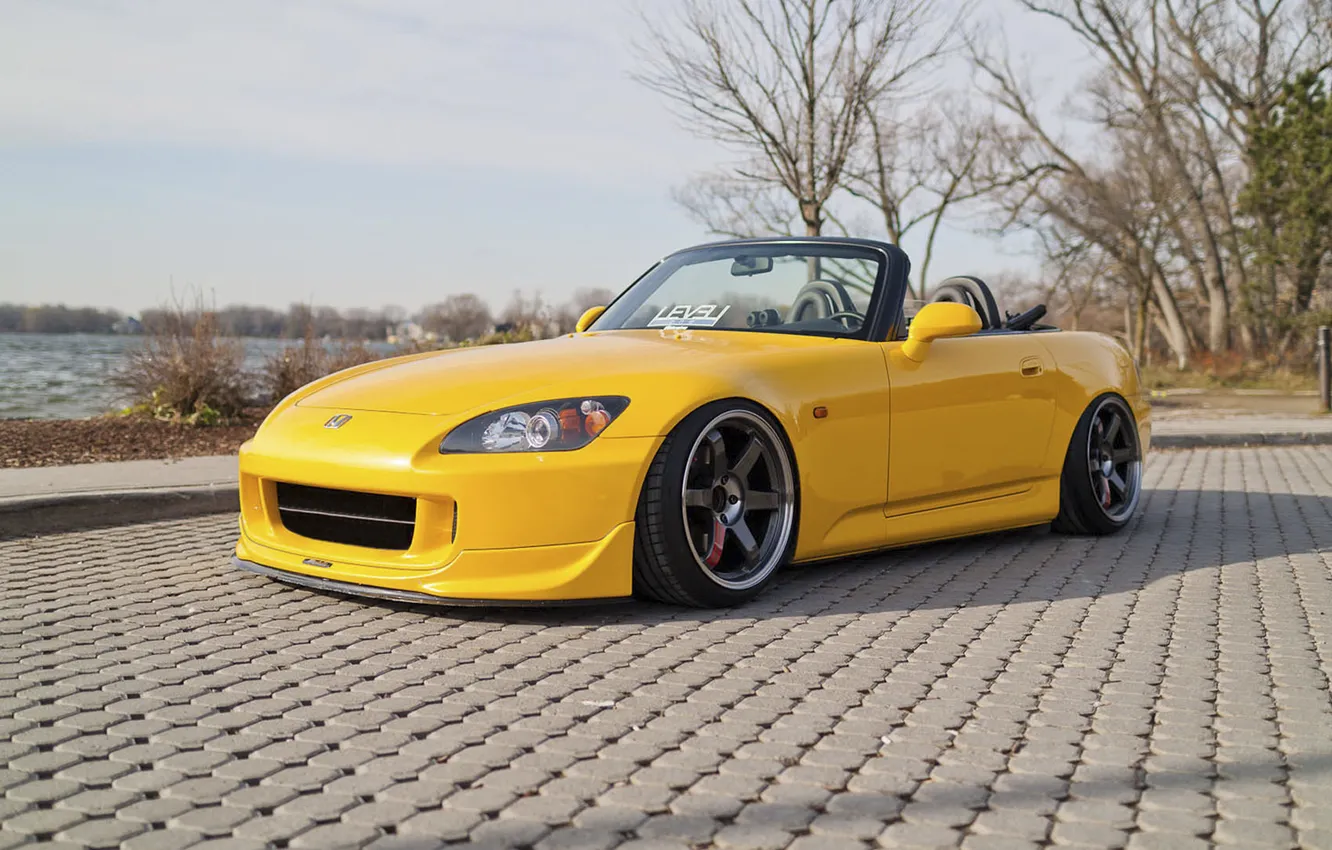 Photo wallpaper convertible, Honda, Honda, S2000, Cabrio