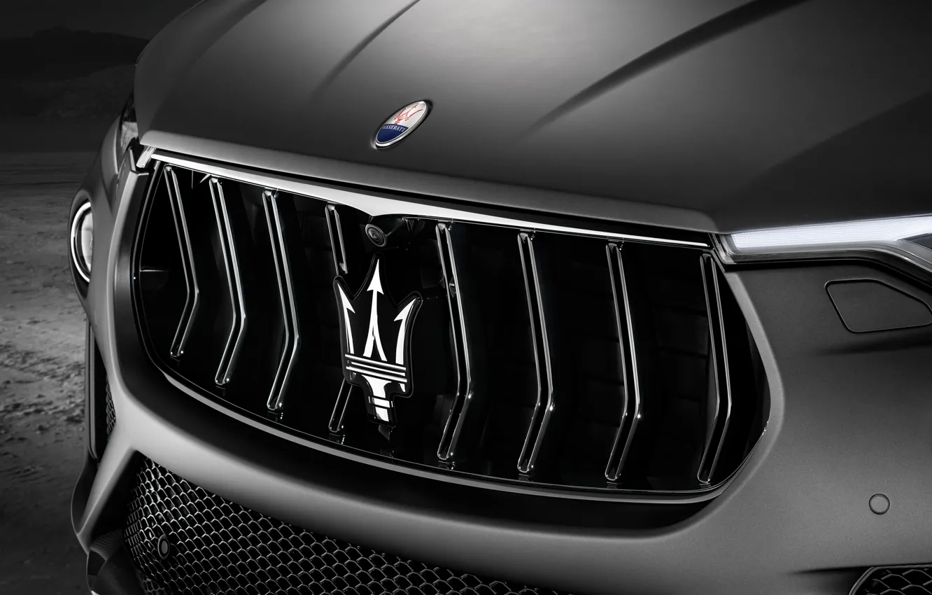 Photo wallpaper Maserati, the front part, crossover, Trophy, Levante, 2019