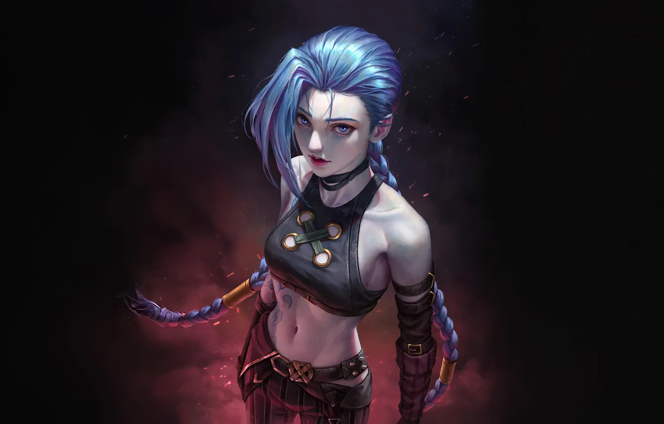 Photo wallpaper games, Jinx, Arcane