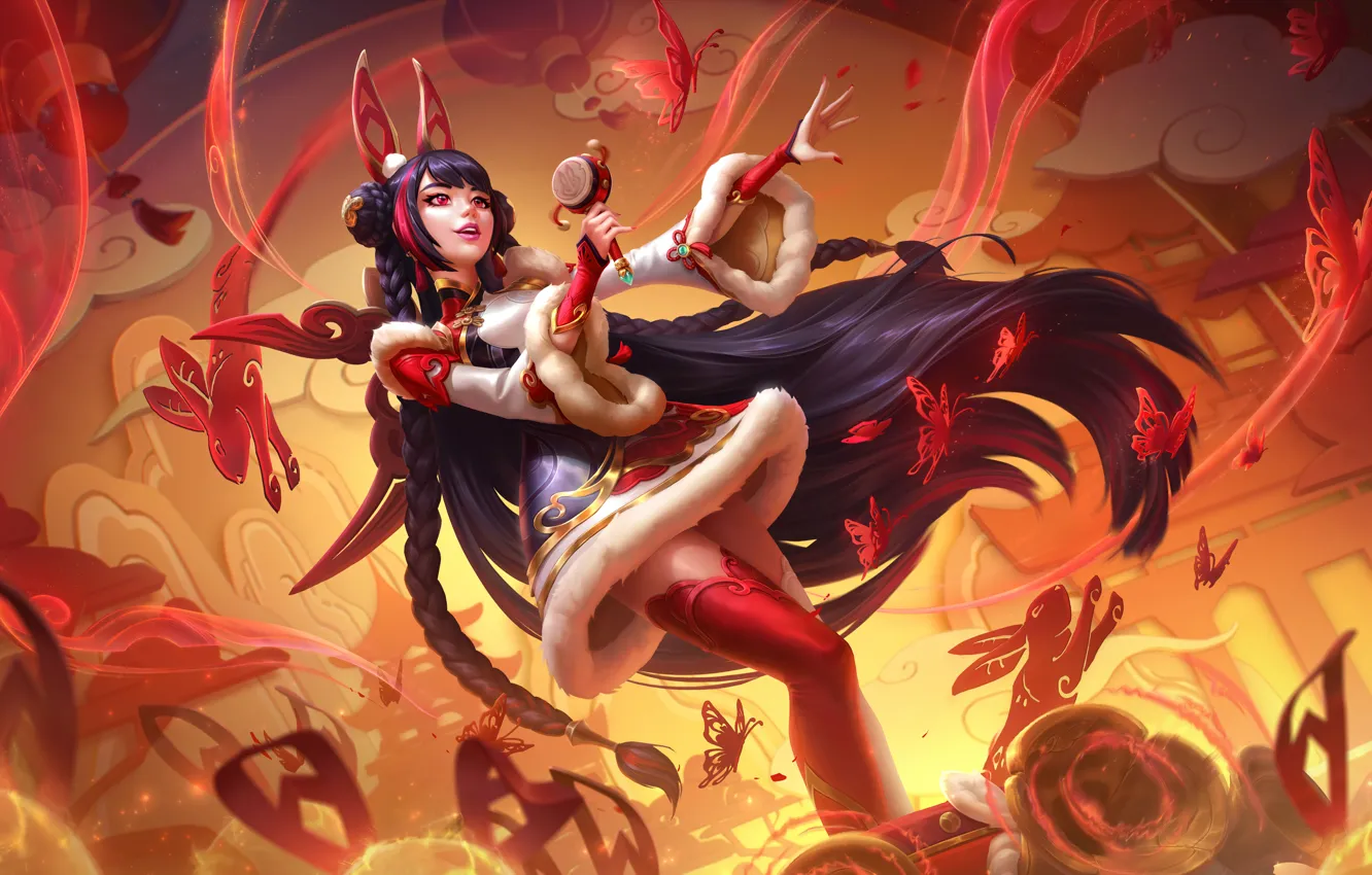 Photo wallpaper game, art, League of Legends, LoL, skin, Seraphine, Mythmaker