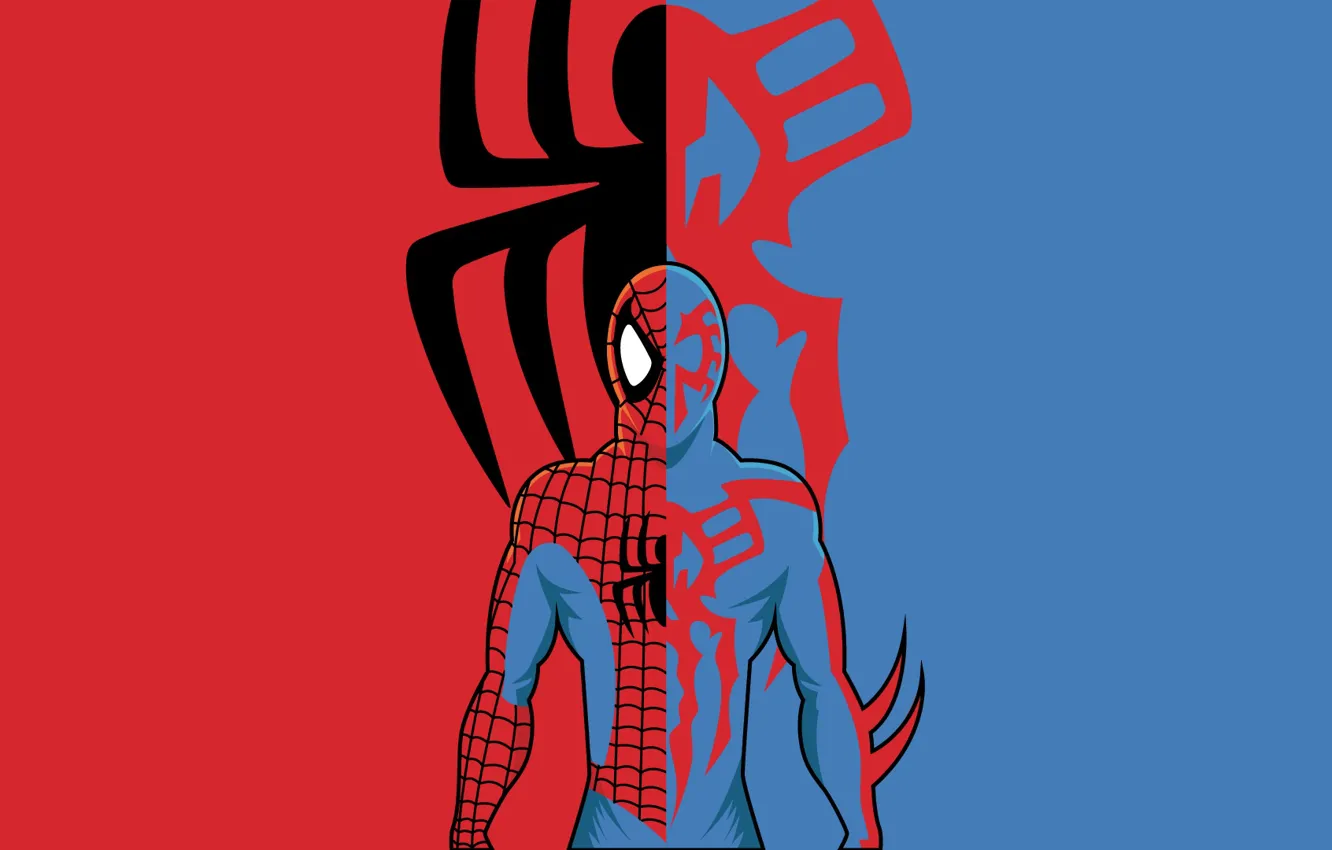 Photo wallpaper comic, marvel, Marvel Comics, Spider-Man, Peter Parker, Miguel O'Hara, Spider-Man 2099
