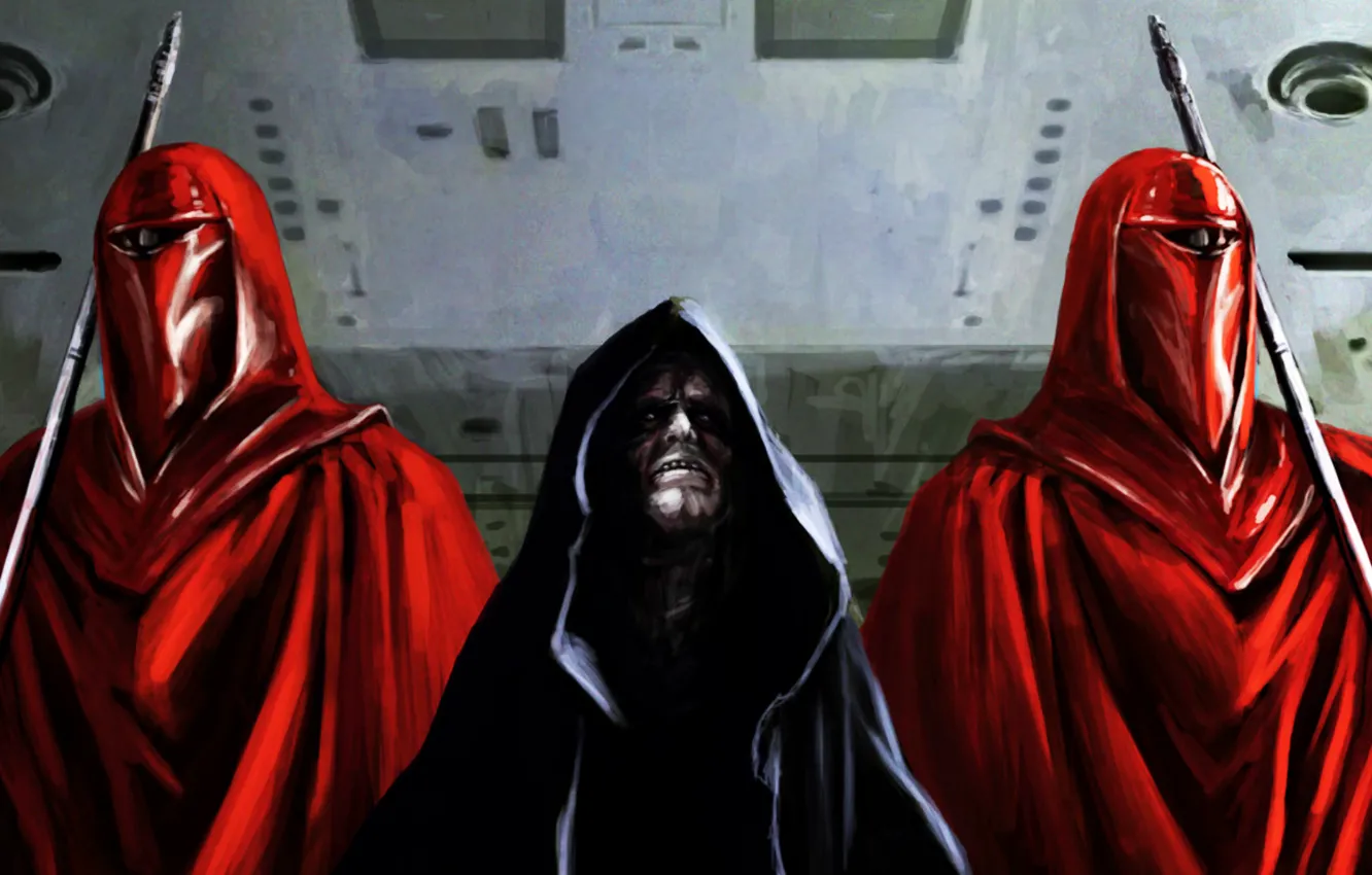 Photo wallpaper star wars, darth sidious, palpatine