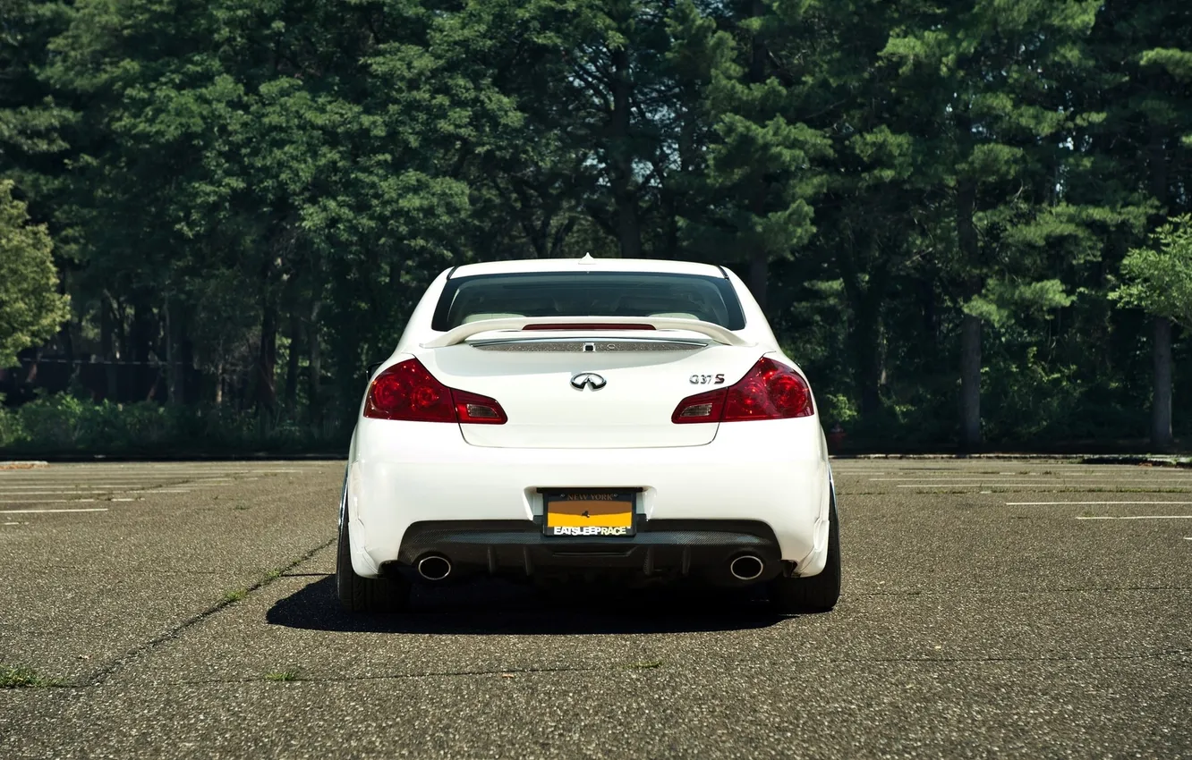 Photo wallpaper city, photo, Infiniti, Parking, cars, auto, wallpapers auto, Parking