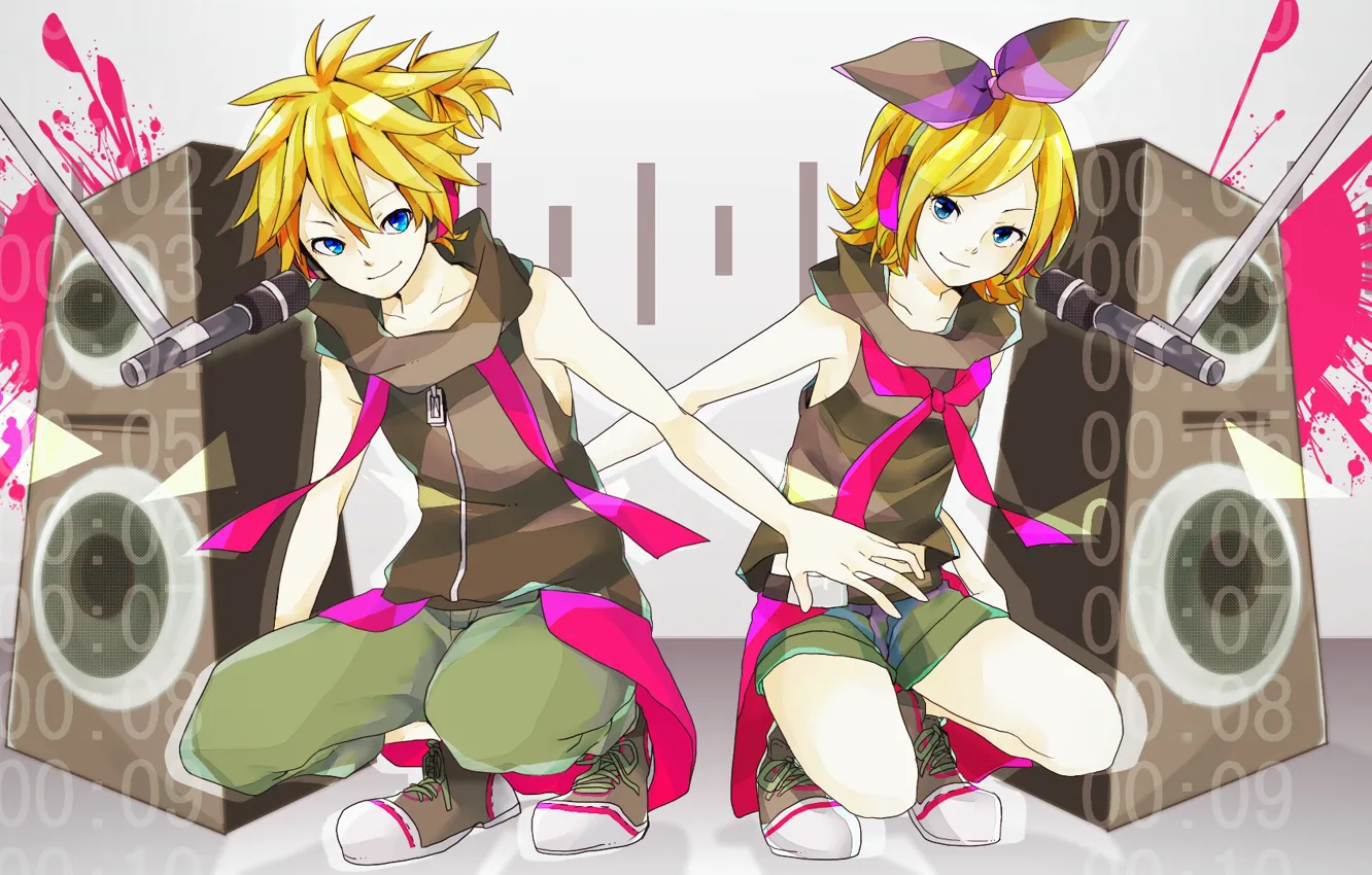 Photo wallpaper music, anime, art, Vocaloid, Vocaloid, characters, kalonki