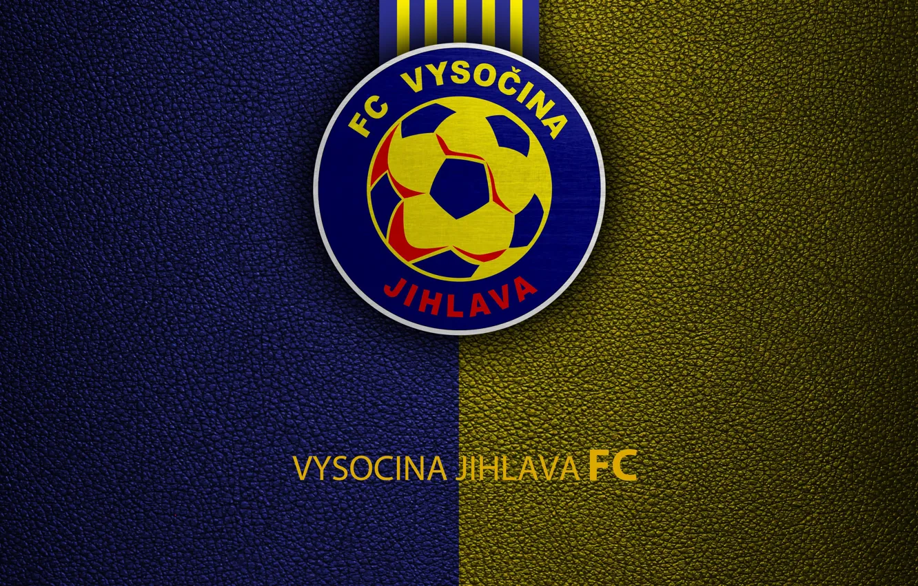 Photo wallpaper wallpaper, sport, logo, football, Vysocina Jihlava
