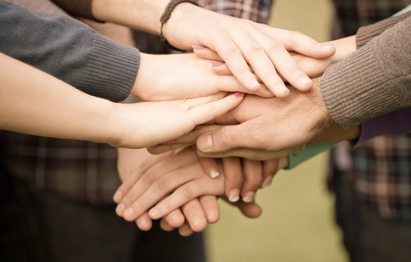 Photo wallpaper background, each, mood, power, Wallpaper, people, hands, wallpaper