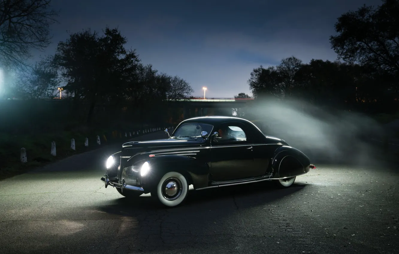 Photo wallpaper Lincoln, Coupe, Vintage, 1939, Zephyr