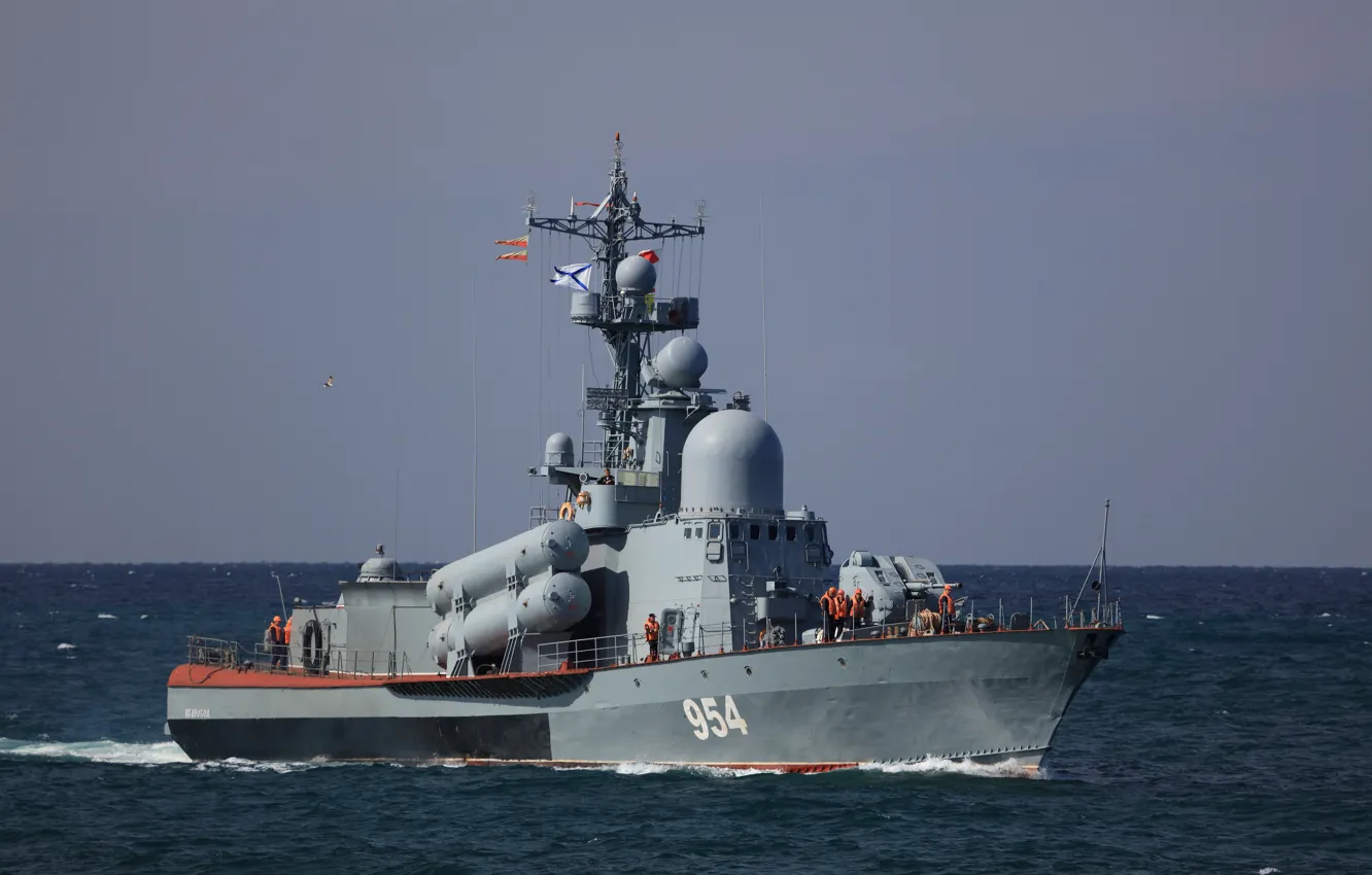 Photo wallpaper Navy, The black sea, Rocket ship, Ivanovets