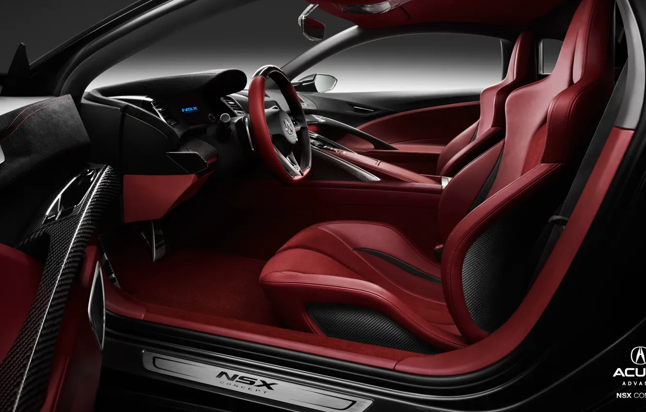 Photo wallpaper Concept, Supercar, Acura, NSX