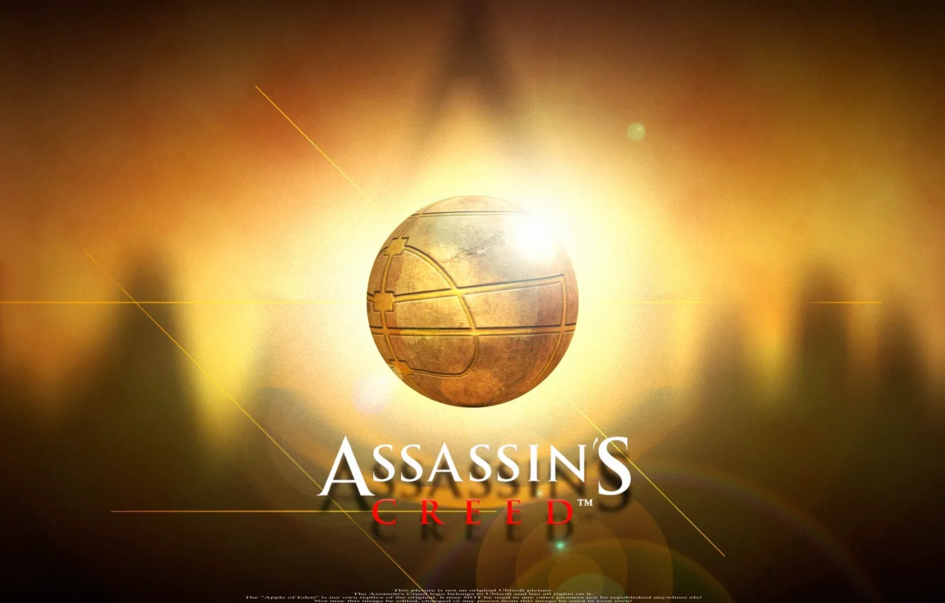 Photo wallpaper background, Apple, assassin's creed