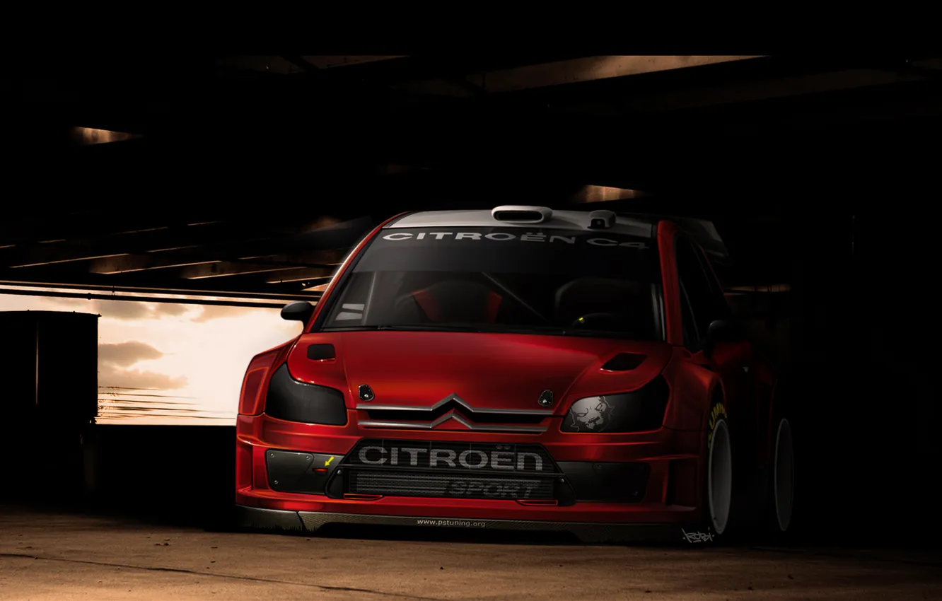 Photo wallpaper tuning, figure, Citroen