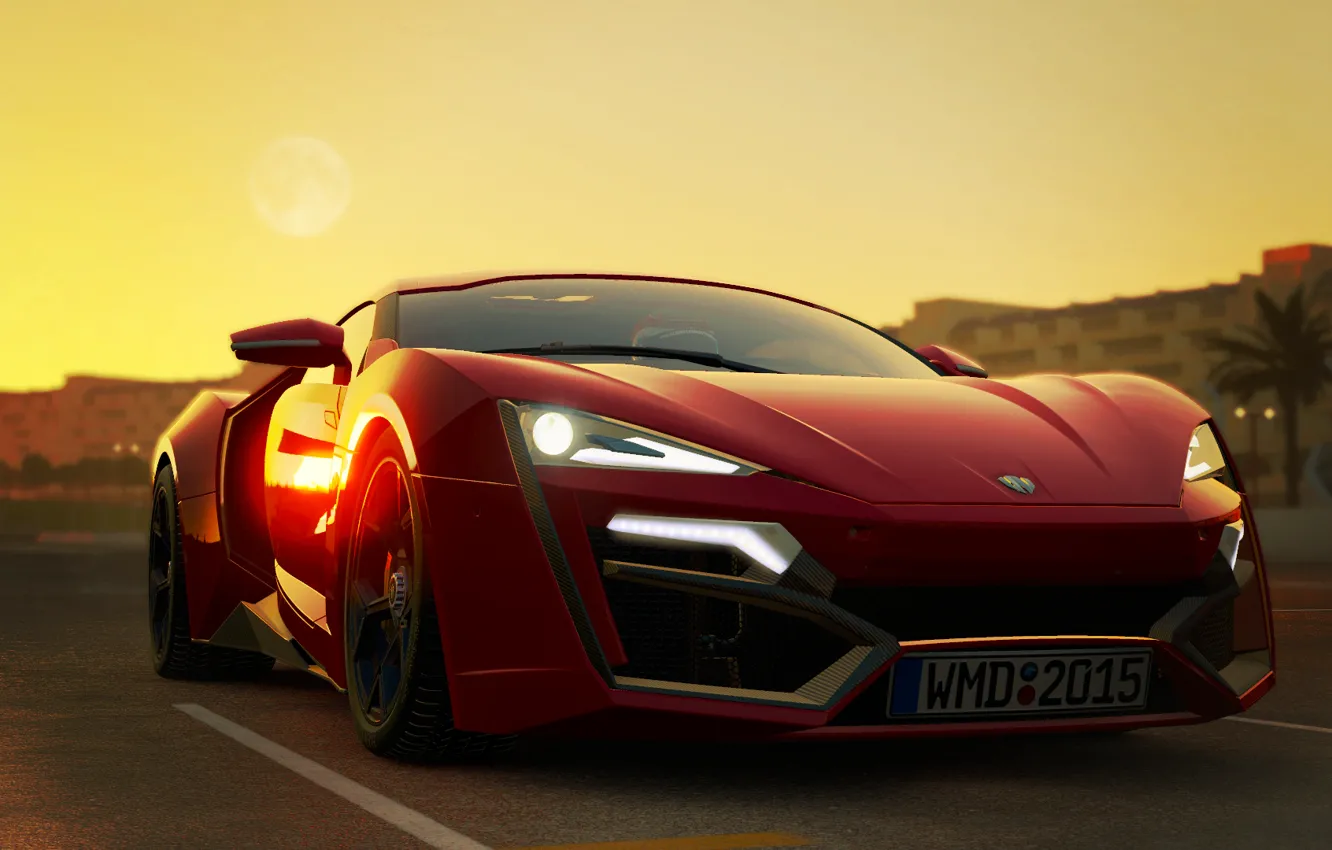Photo wallpaper the game, game, cars, Project, Project CARS, 2015, Slightly Mad Studios, HyperSport