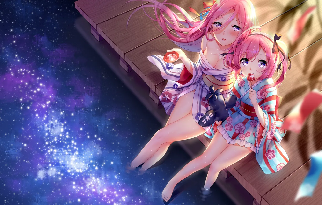 Photo wallpaper game, anime, asian, manga, japanese, oriental, asiatic, Yukata