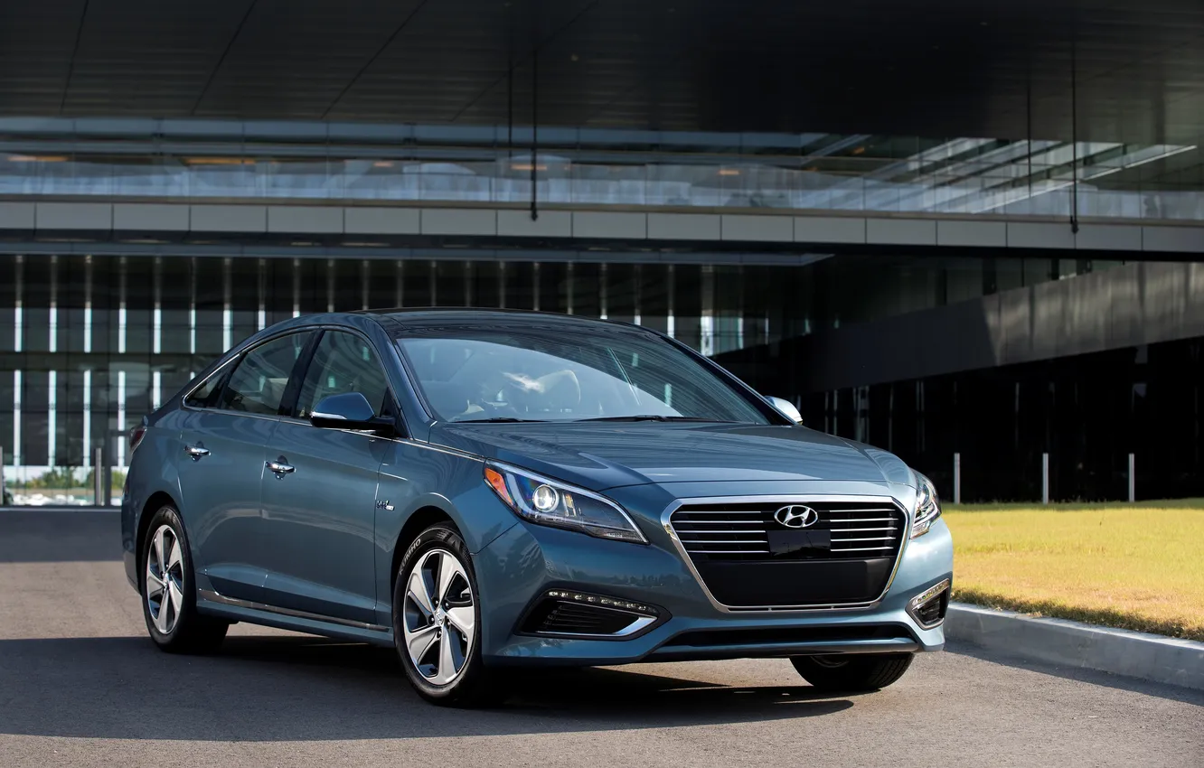 Photo wallpaper Hyundai, 2015, Hyundai, Sonata, PHEV, Sonata, Hyundai