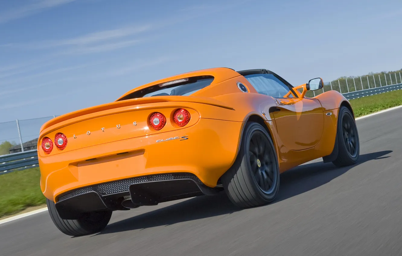 Photo wallpaper machine, speed, Lotus, back, Elise S