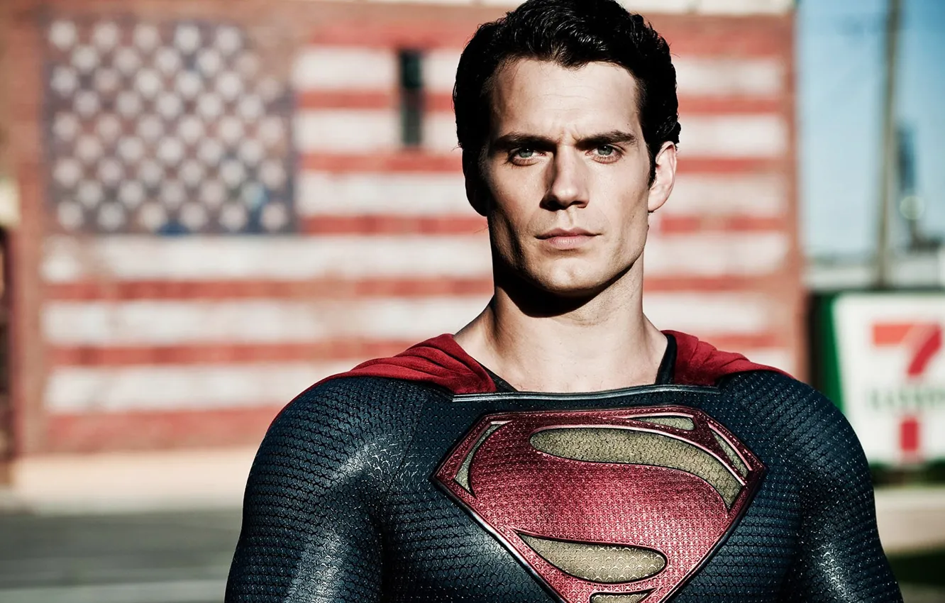 Photo wallpaper Man of steel, Man of Steel, Henry Cavill, Henry Cavill