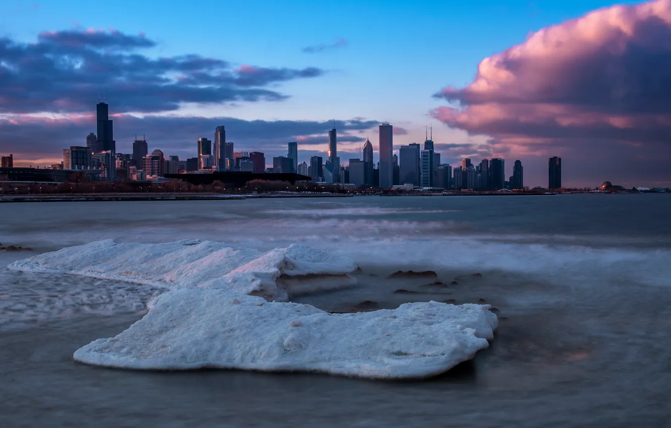 Photo wallpaper United States, Chicago, Illinois, Douglas