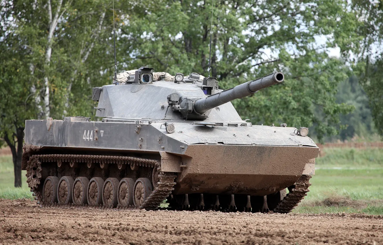 Photo wallpaper 125 mm, 2С25, Sprut-SD, Vitaly Kuzmin, airborne self-propelled artillery gun, Vitaly V. Kuzmi