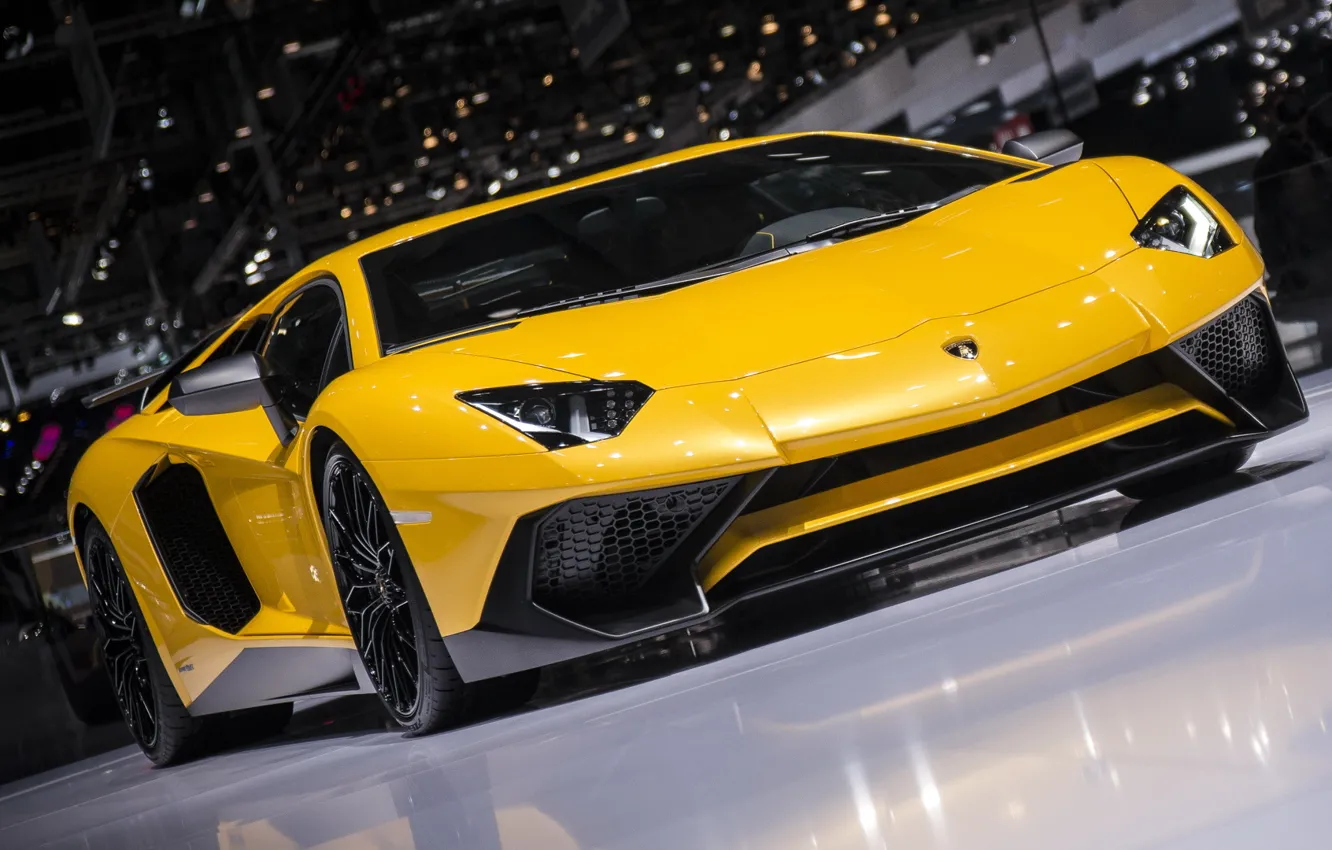 Photo wallpaper Lamborghini, Aventador, LP750-4