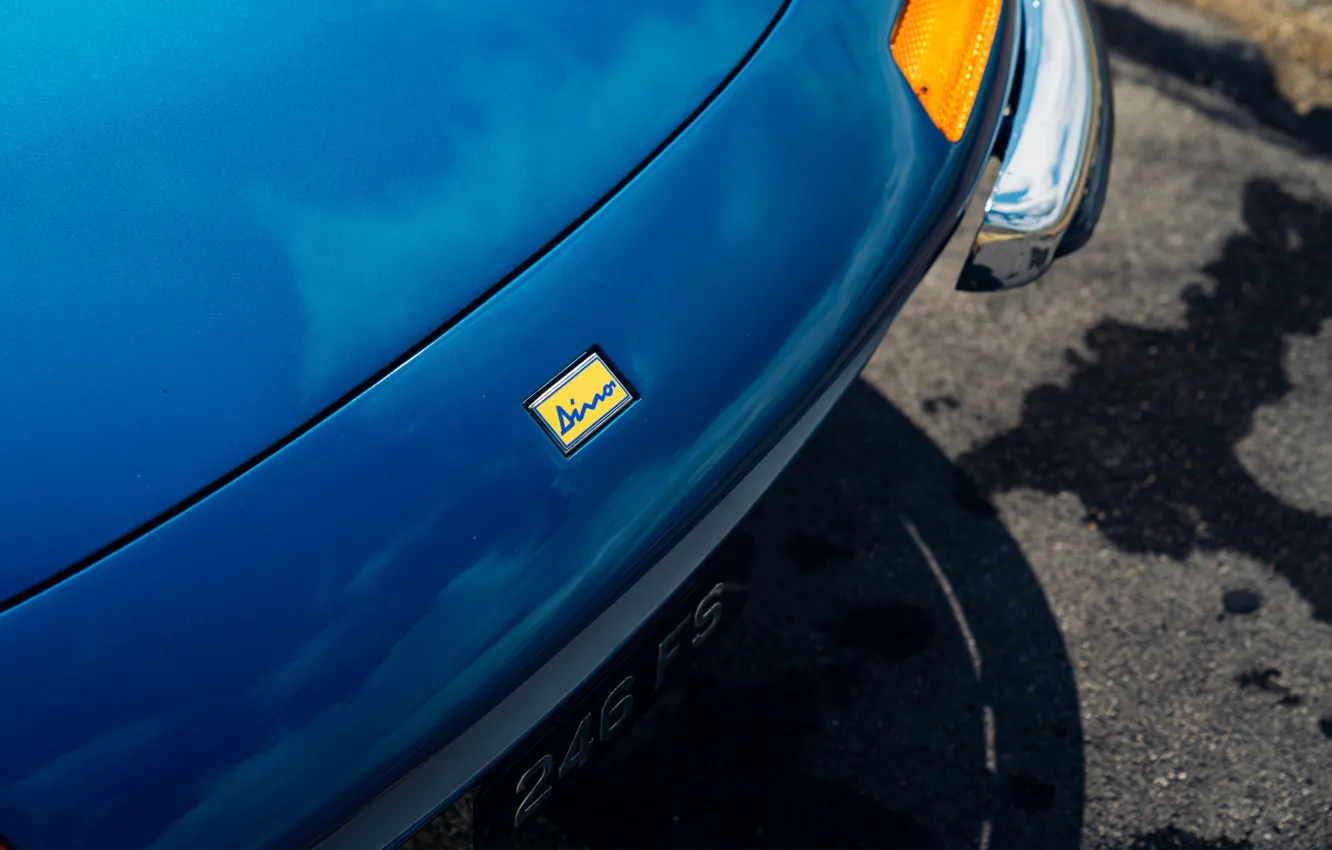 Photo wallpaper Ferrari, 1973, Dino, Ferrari Dino 246 GT