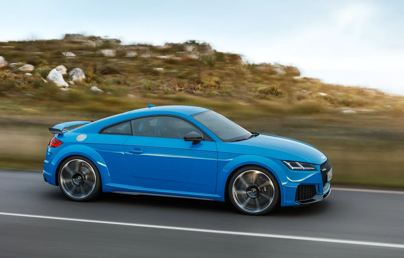 Photo wallpaper Audi, speed, TT, Audi TT RS Coupe