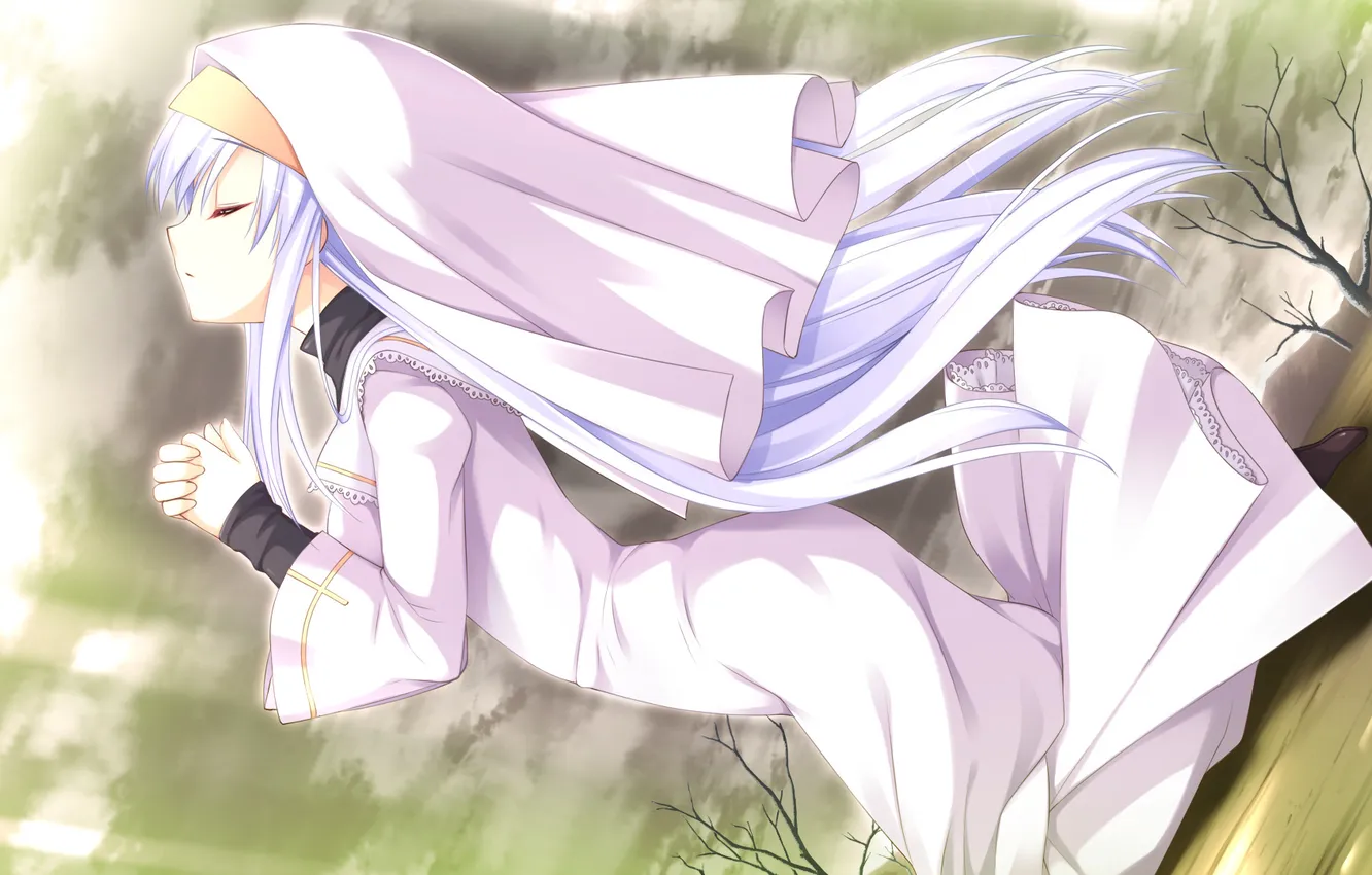 Photo wallpaper girl, prayer, Hyper Highspeed Genius, Akech Hikari, Miyasu Risa