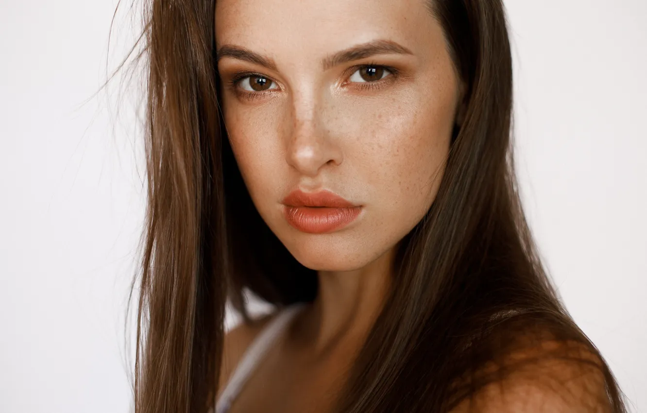 Photo wallpaper look, girl, hair, Yana, Alexander Sasin