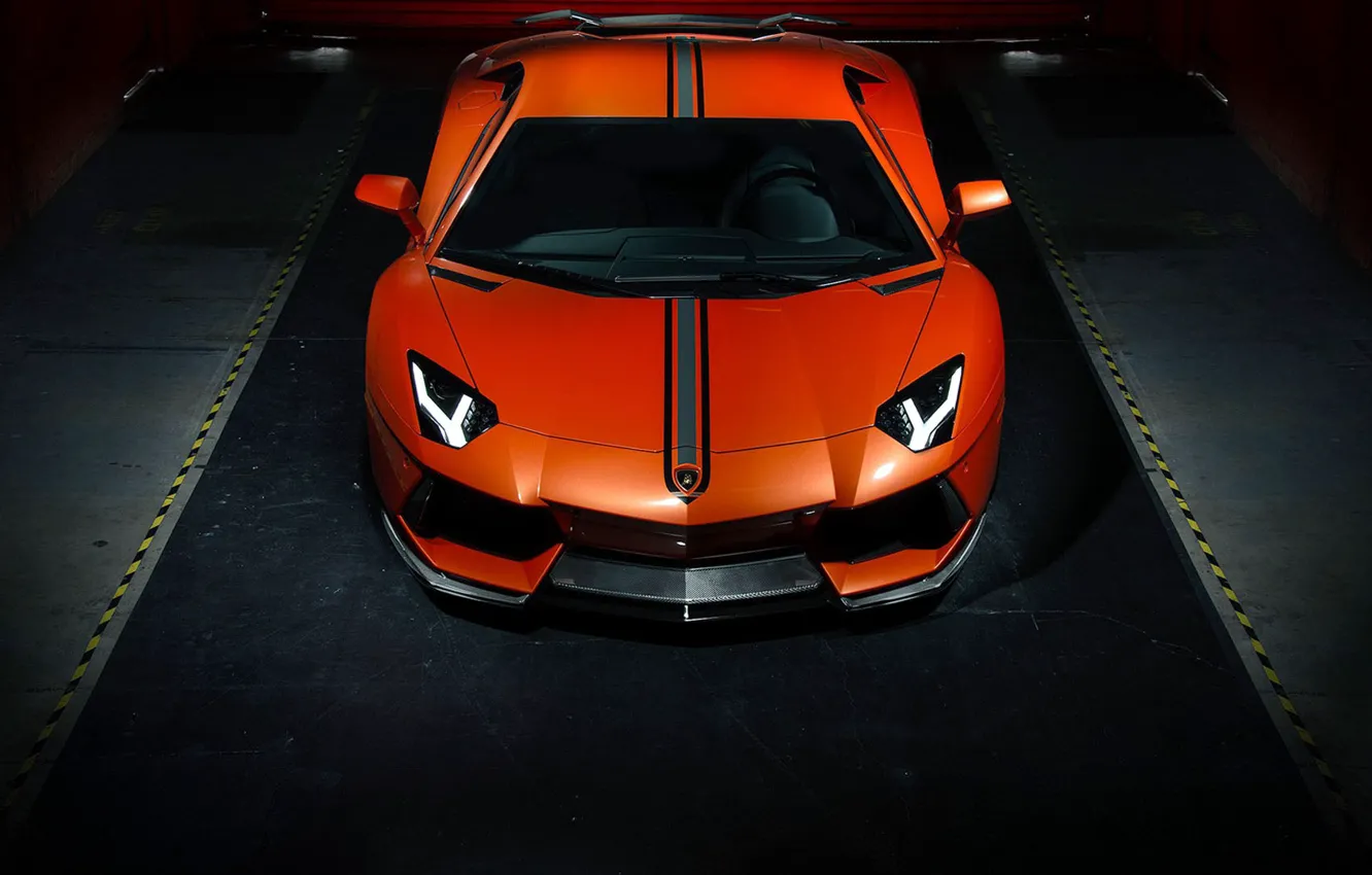 Photo wallpaper coupe, Lamborghini, Supercar, sports car, Aventador-V LP740