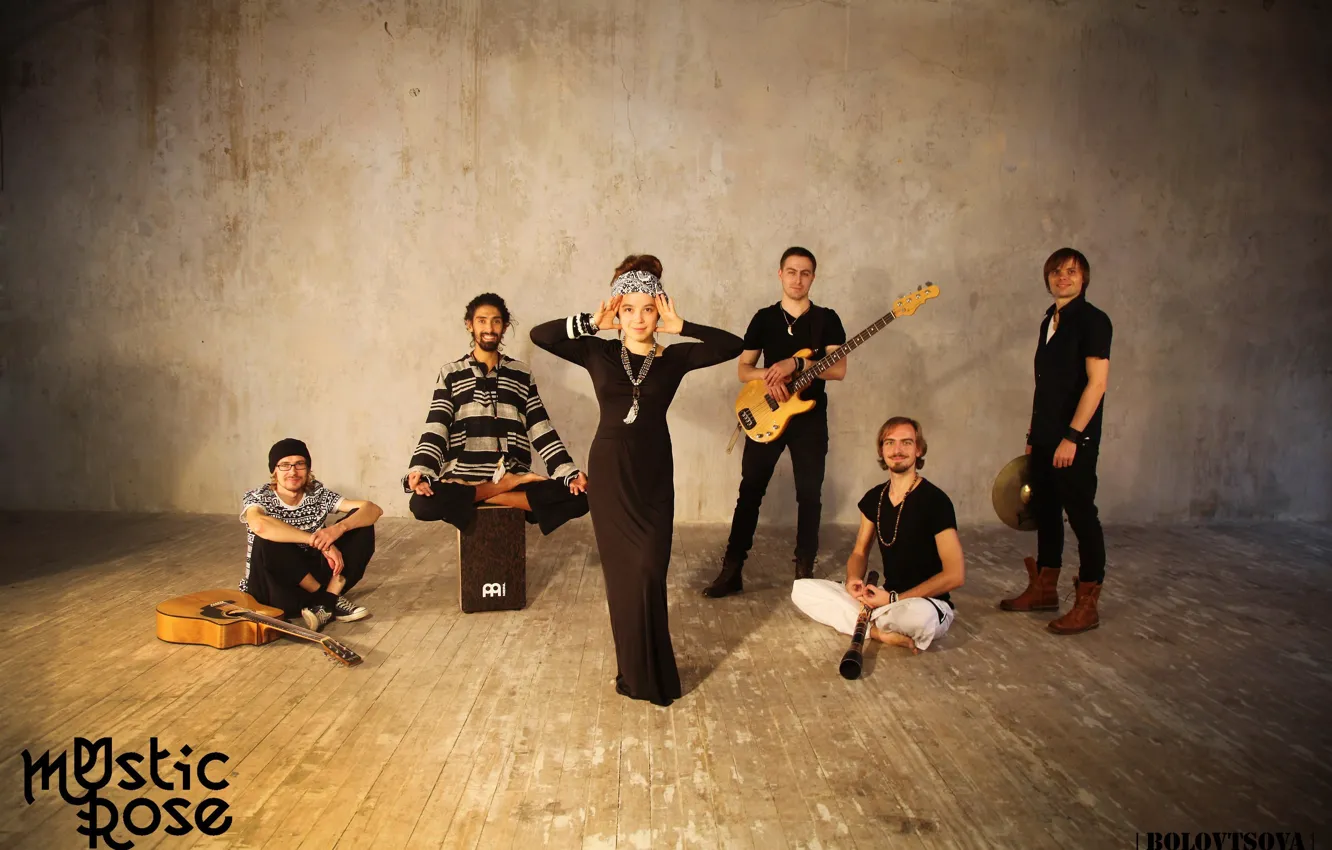 Photo wallpaper music, guitar, group, Aziz Ibragimov, ethno, Mystic Rose