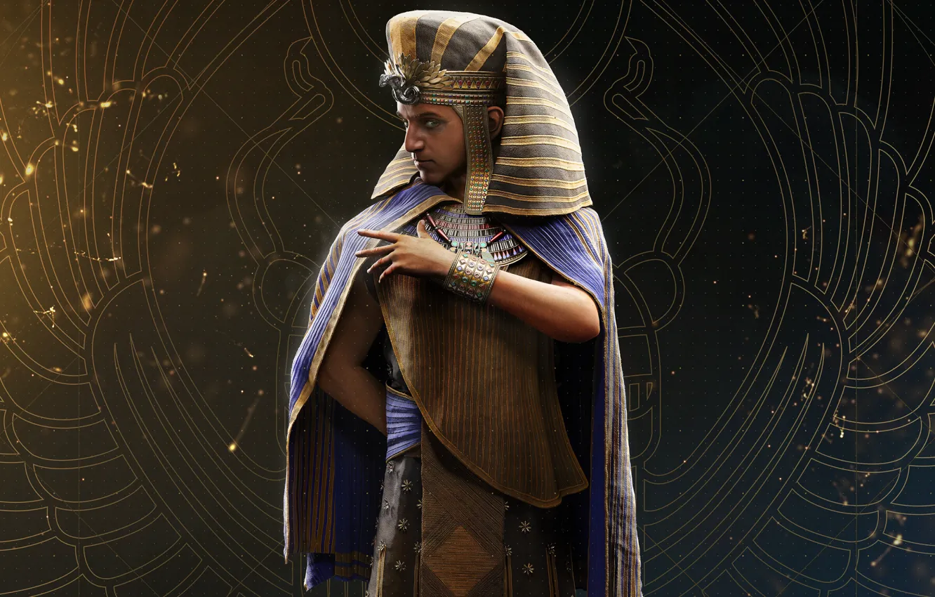 Photo wallpaper Origins, Ubisoft, Assassin's Creed, Assassin's Creed: Origins, Ptolemy